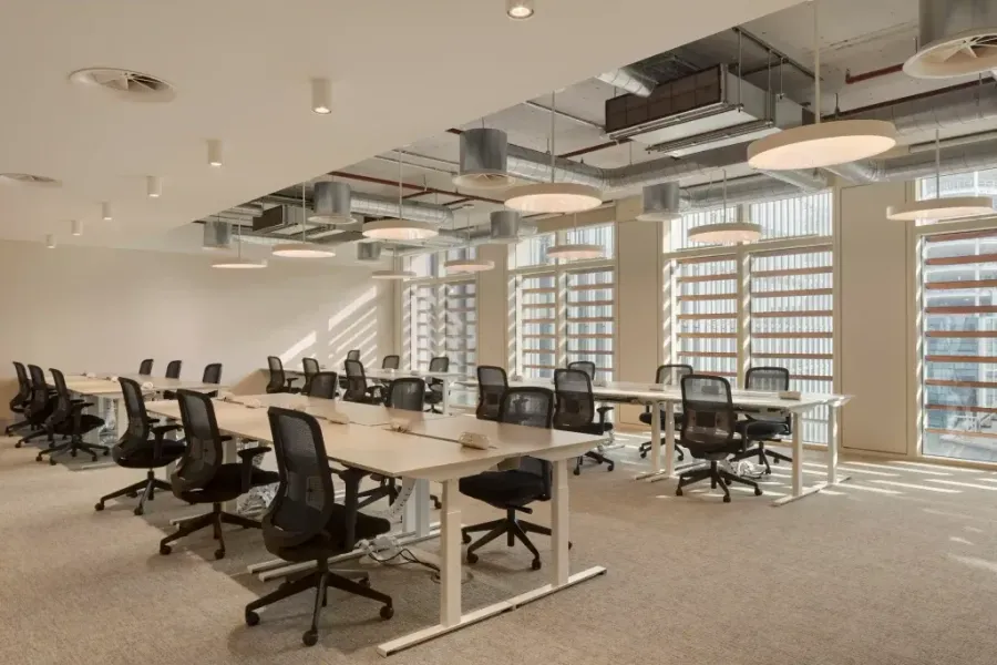 Shared Desk Spaces at Binghatti Cullinan.