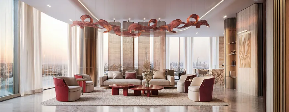Binghatti Skyblade, Downtown Dubai · render 2