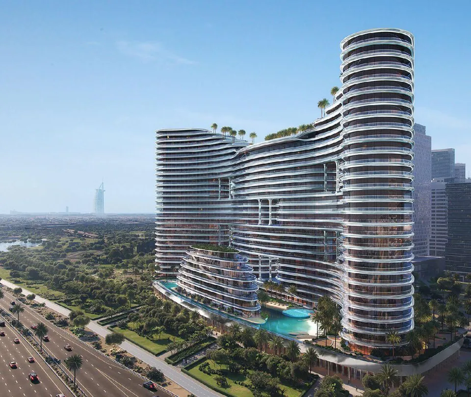 Binghatti Aquarise, Business Bay · render 3