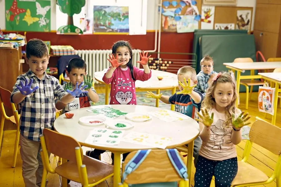 Kids Play Area at Binghatti Skyhall.