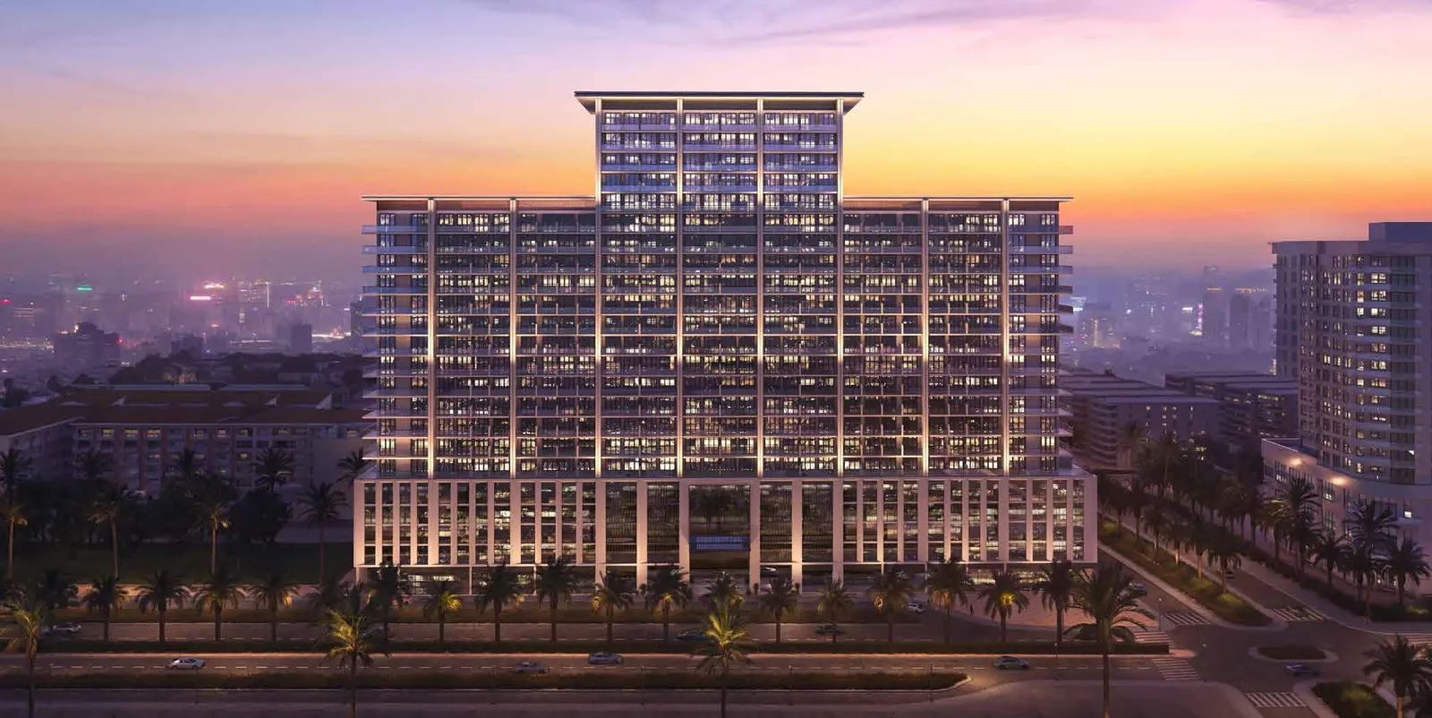 Binghatti Amberhall, Jumeirah Village Circle (JVC) · render 3