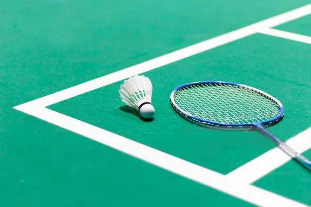 Badminton Court at Binghatti Skyrise.