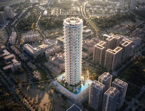 Binghatti Grove, Jumeirah Village Circle (JVC) · render 1