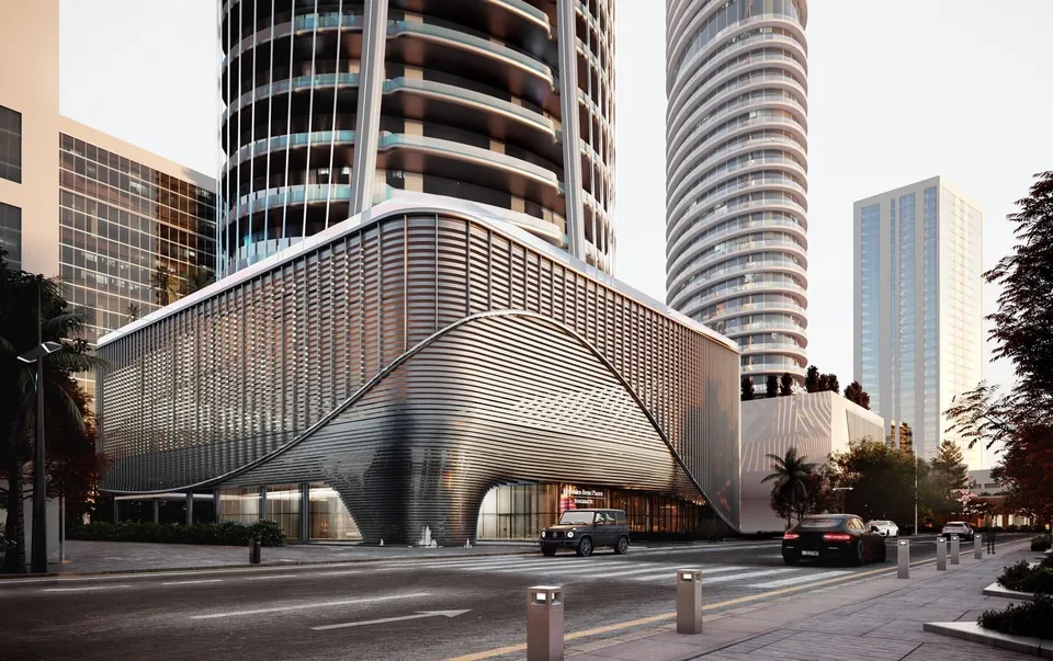 Mercedes-Benz Places by Binghatti, Binghatti · render 3