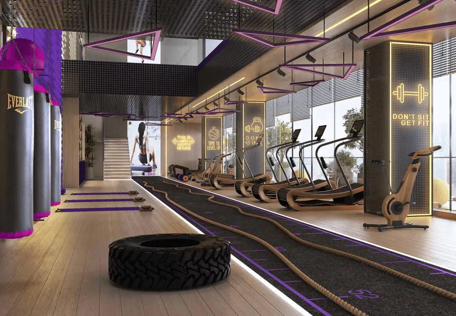 Opulent Fitness Gym at Altitude de Grisogono.