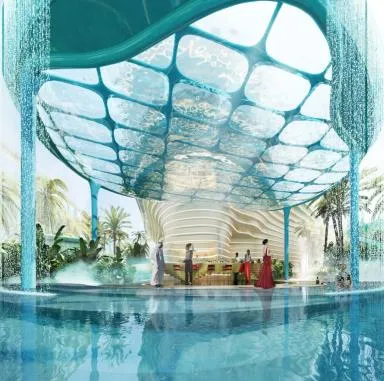 Swimming Pool at Damac Casa.