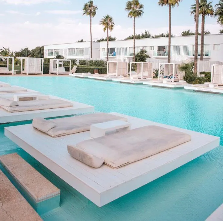 Island Pool at Damac Casa.