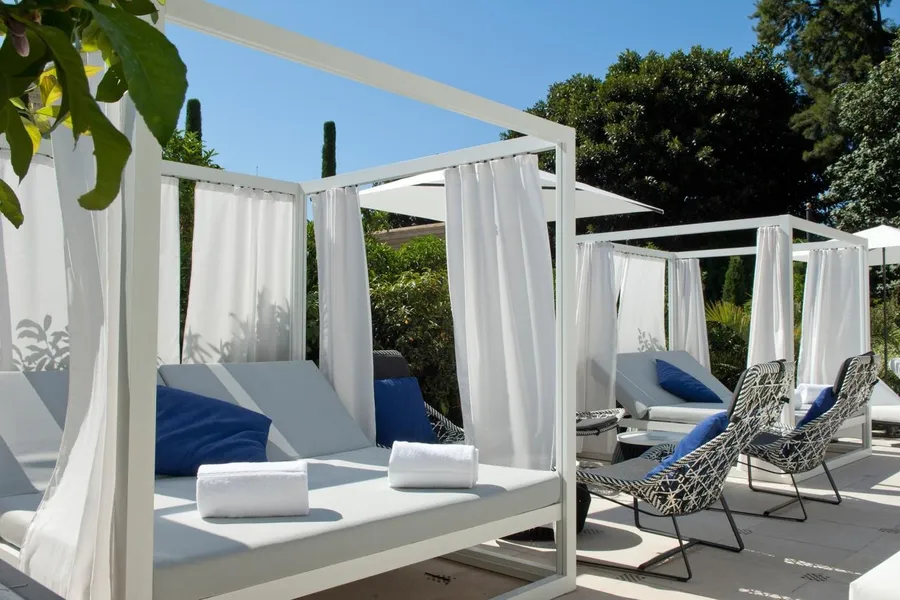Cabanas at Chic Tower.