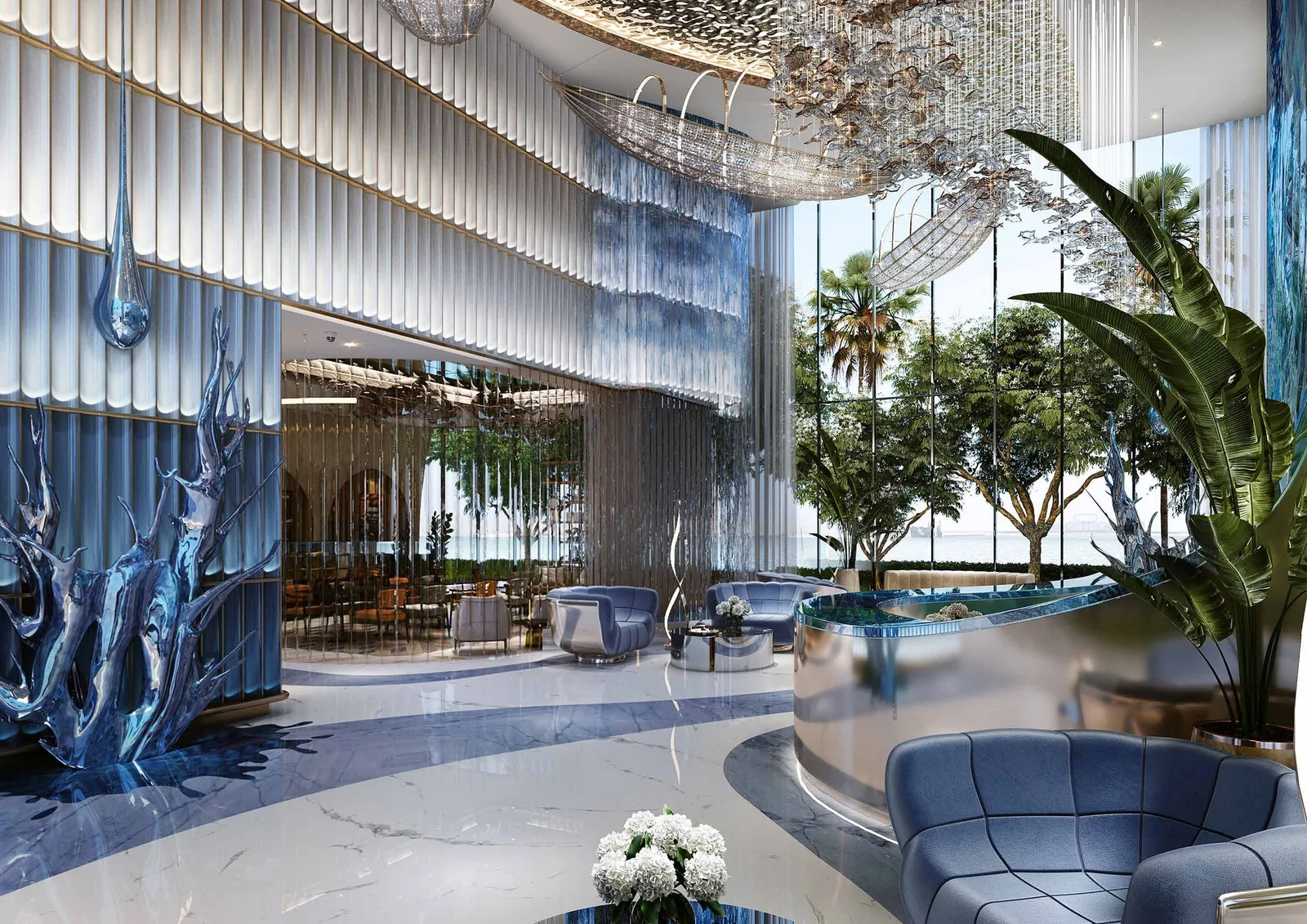 Damac Harbour Lights, Dubai Maritime City · render 4