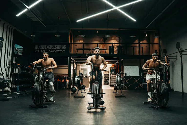 Gym at Safa One de Grisogono.
