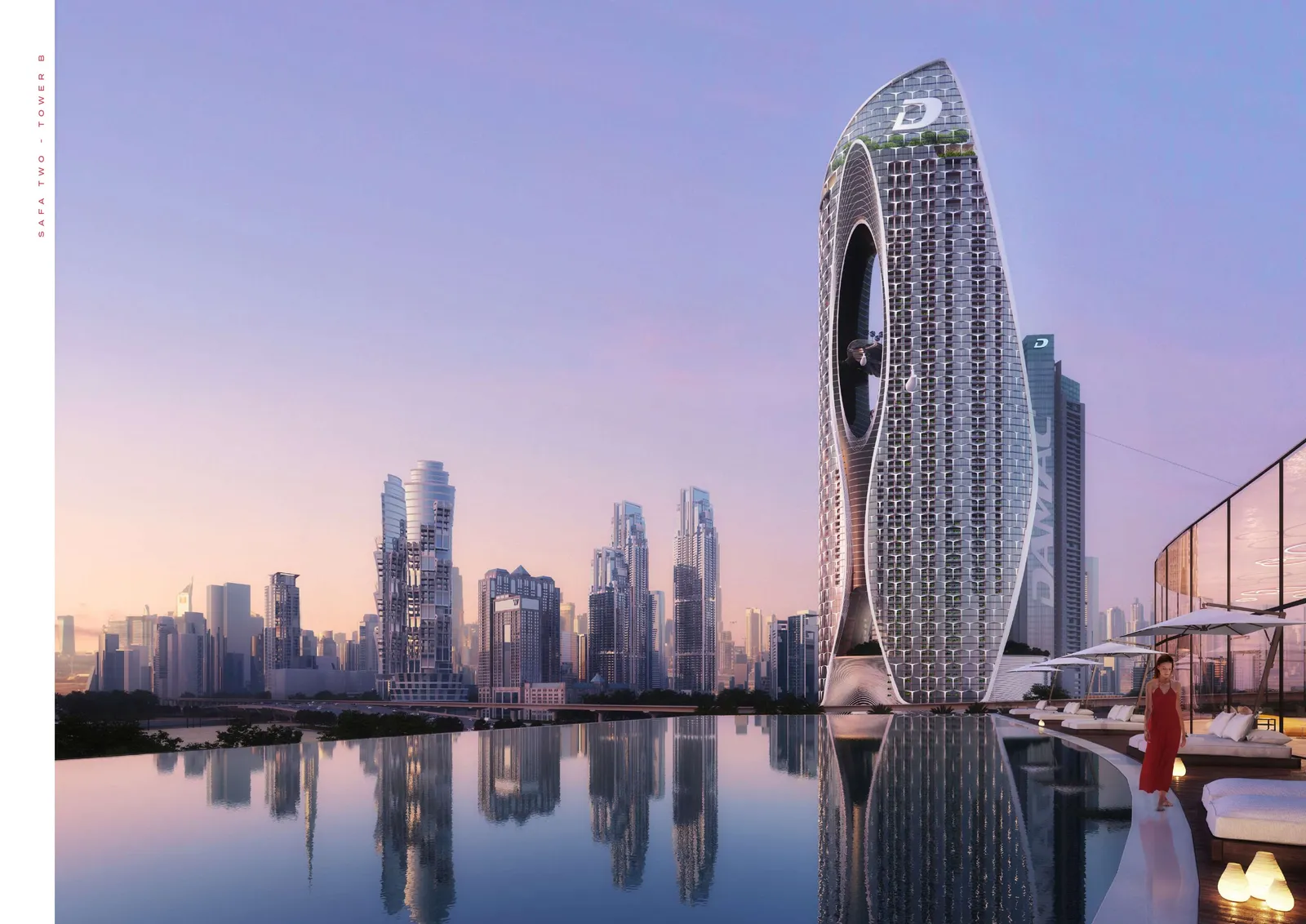 Safa Two de Grisogono, Sheikh Zayed Road · render 1