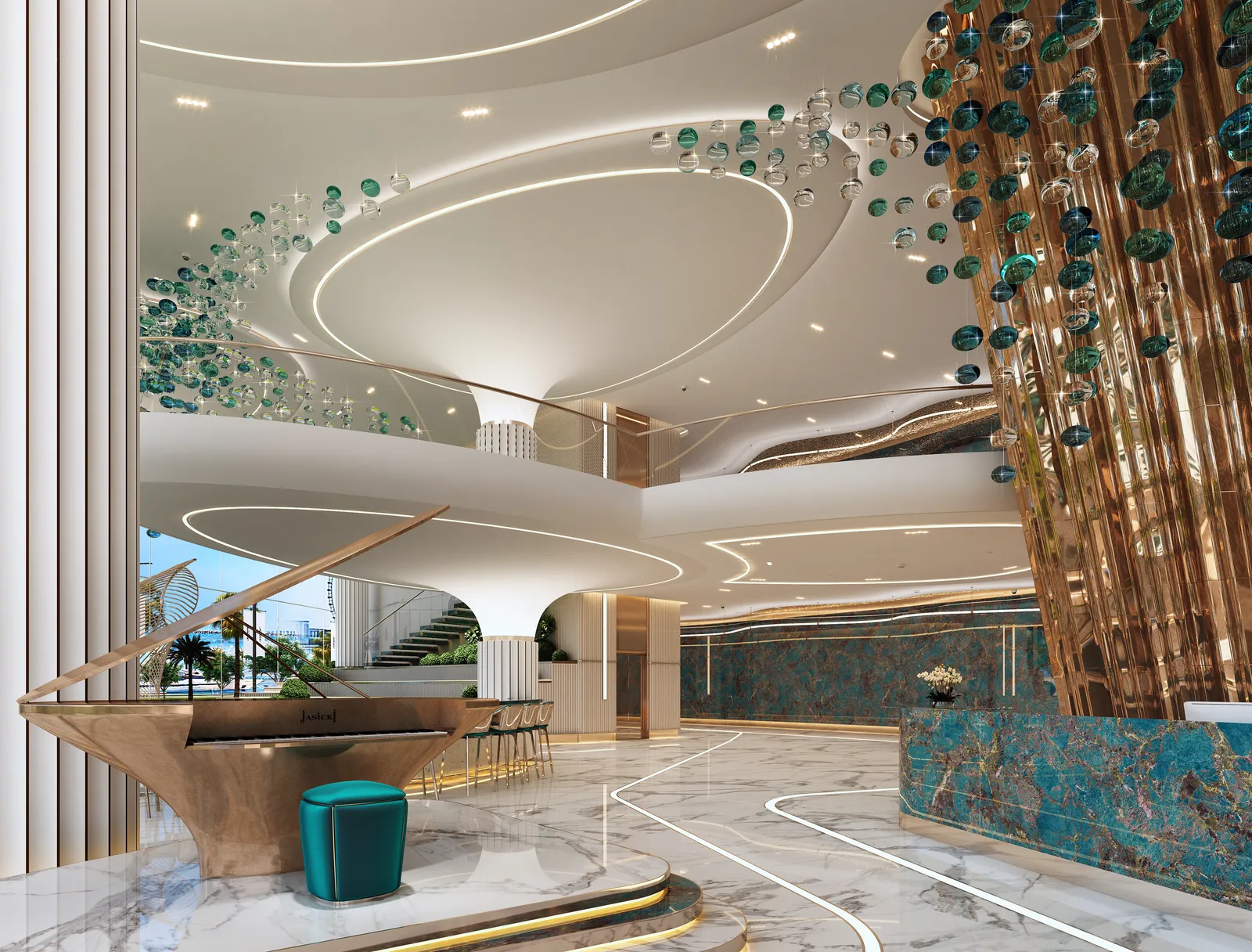 Damac Bay, Dubai Harbour · render 4
