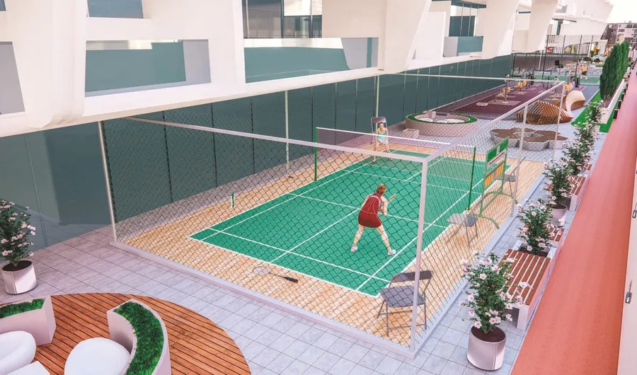 Badminton at Sportz.