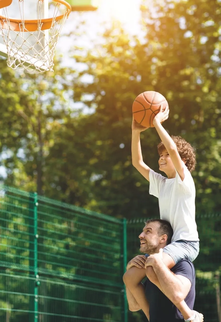 Basketball Court at Sportz.