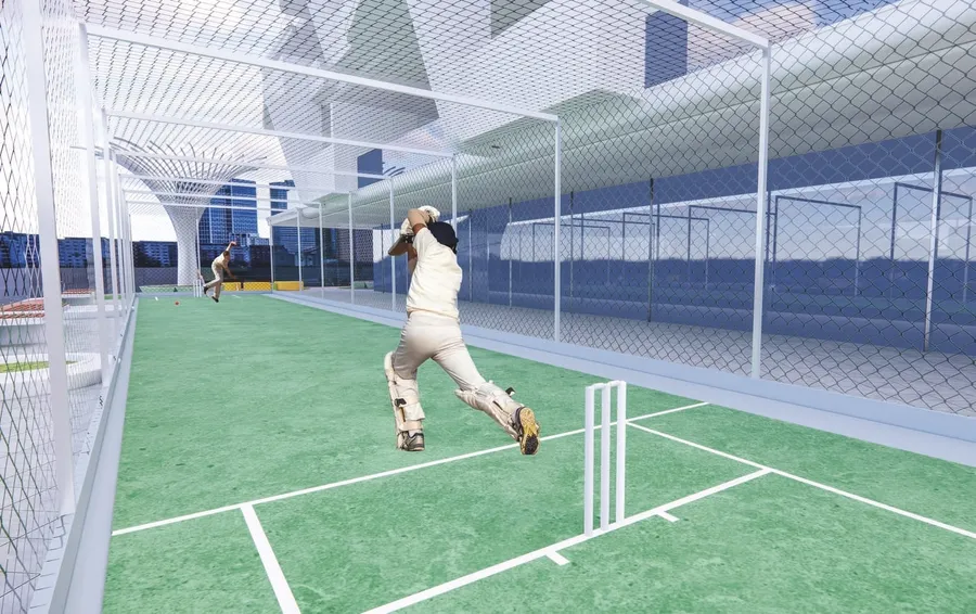 Cricket at Sportz.