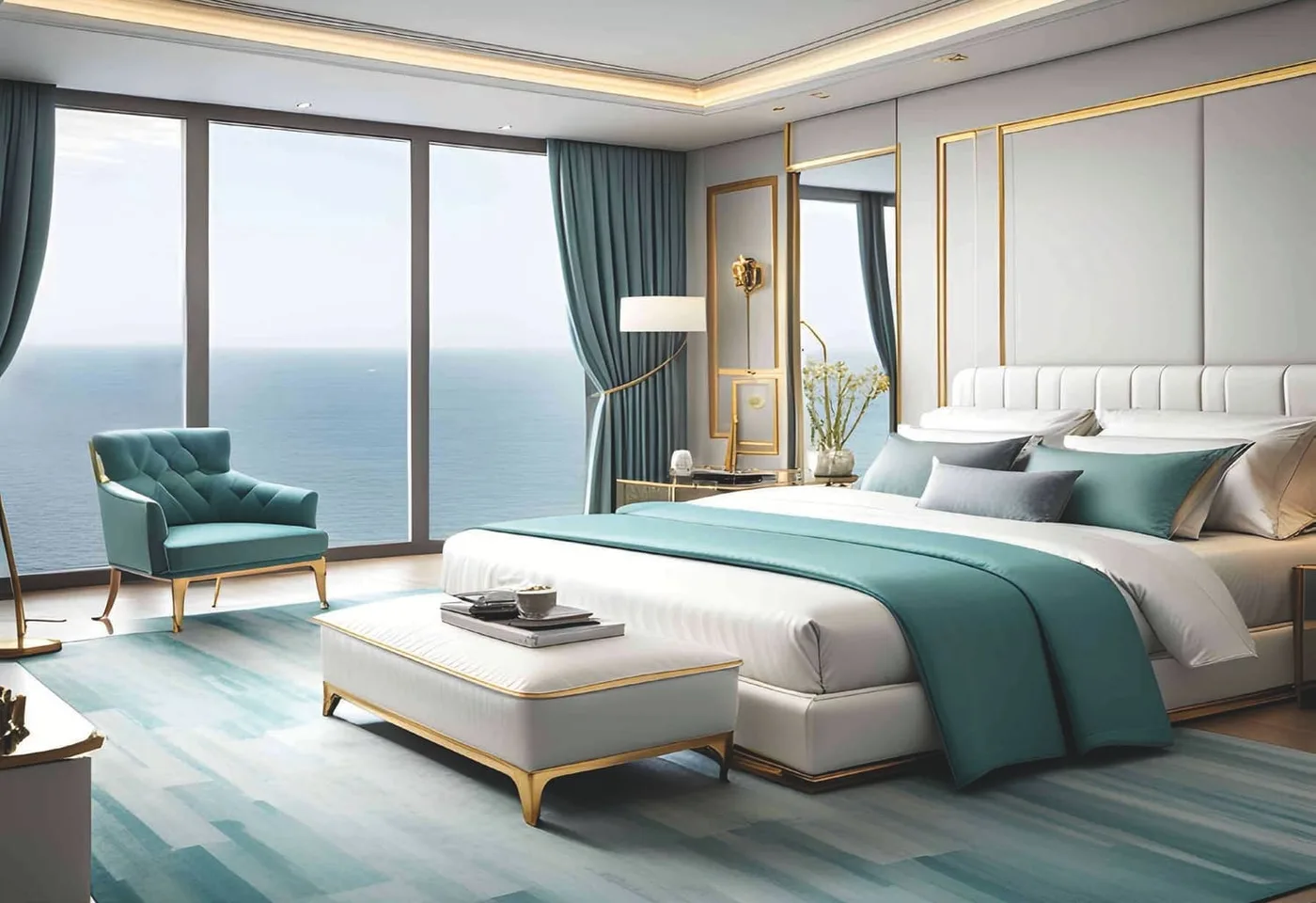 Interior render at Oceanz.
