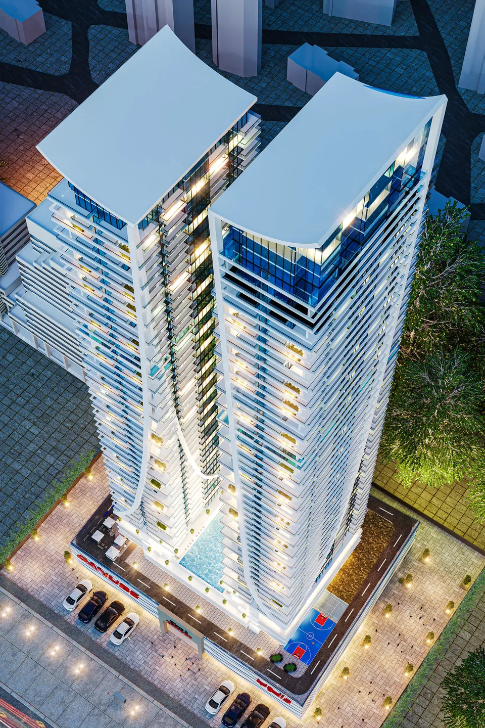 Elitz 2, Jumeirah Village Circle (JVC) · render 3