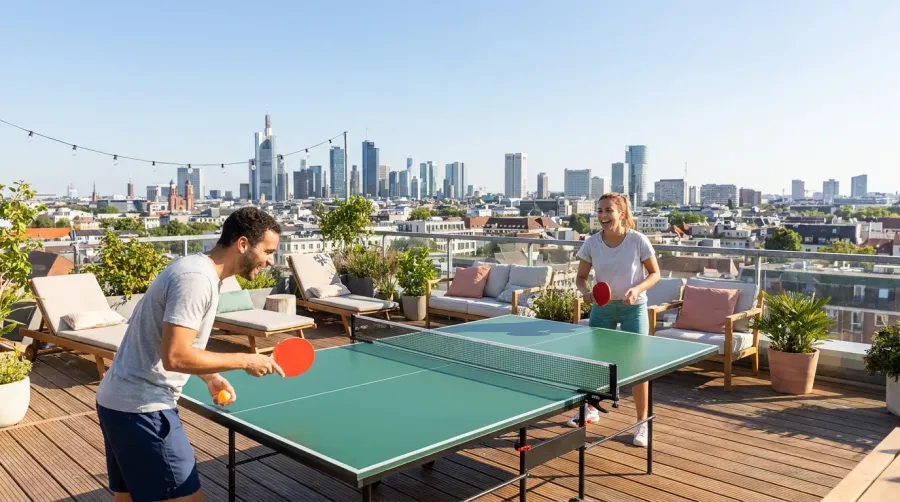 Table Tennis at Creek Haven.