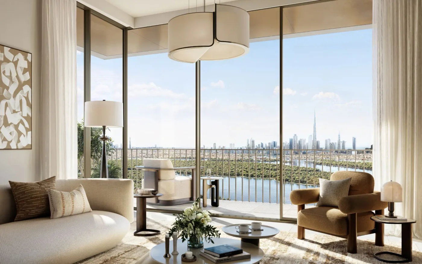 Interior render at Creek Haven.