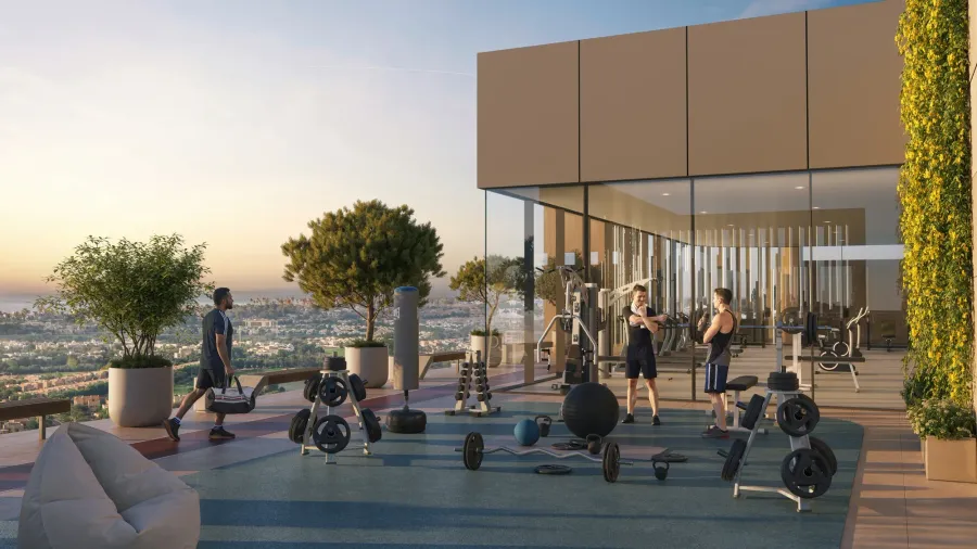 Outdoor Gym at Creek Bay.