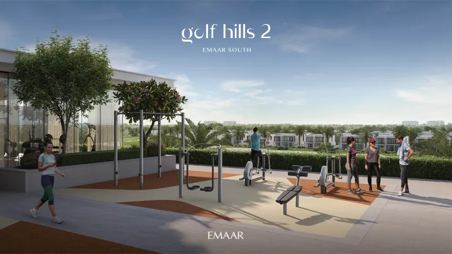 Indoor & Outdoor Gym at Golf Hills 2.