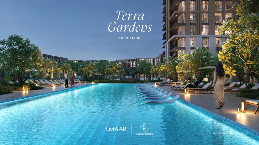 Main Pool at Terra Gardens.