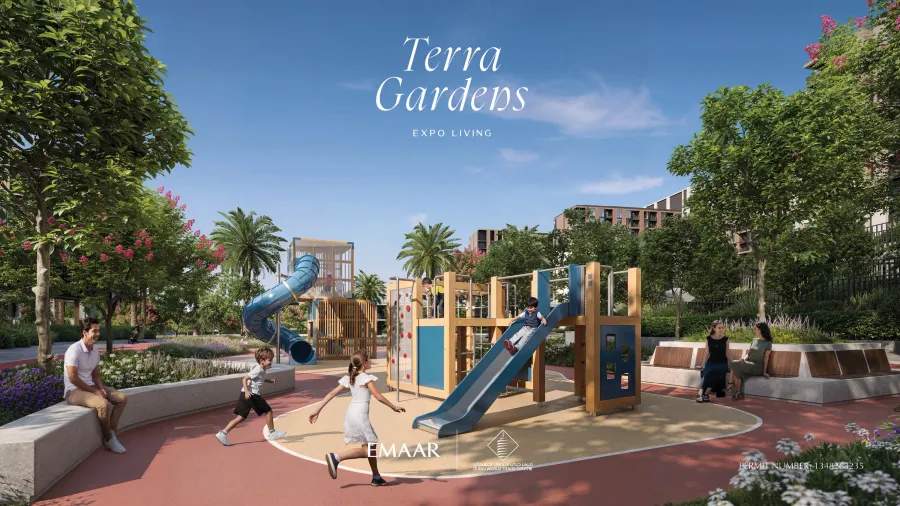 Kids Play Area at Terra Gardens.
