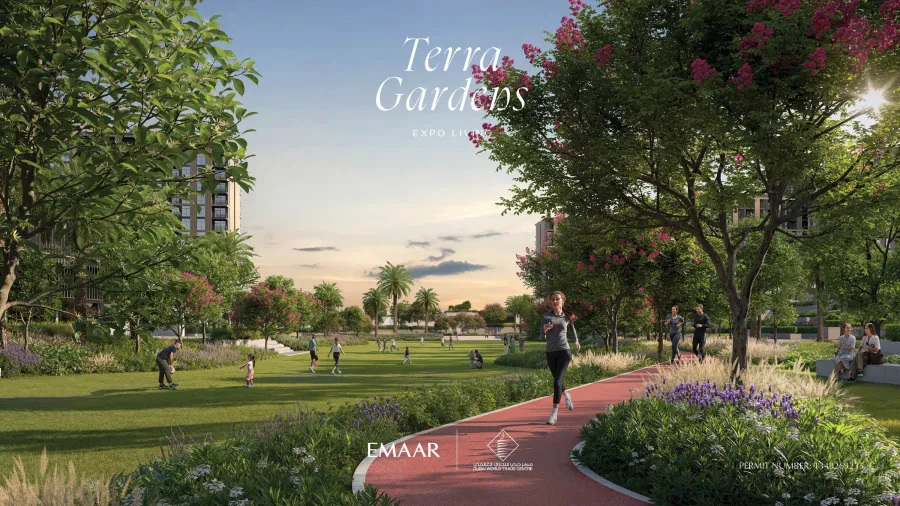 Jogging Track at Terra Gardens.