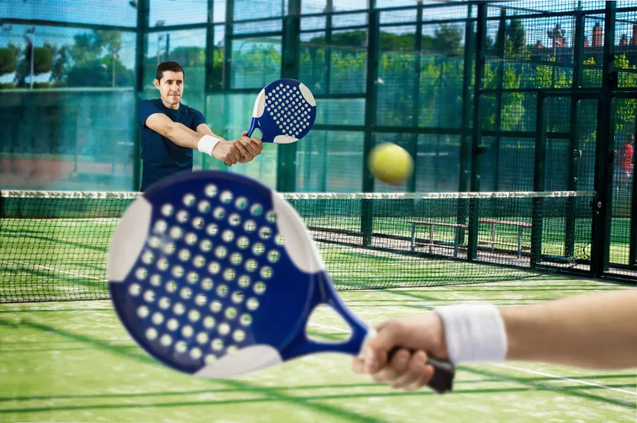 Roof Top Padel Court at Terra Gardens.