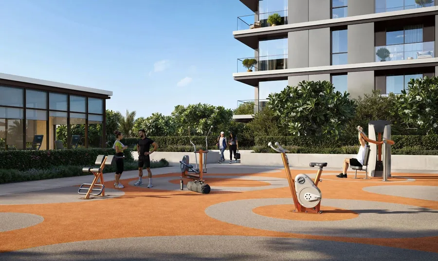 Indoor & Outdoor Gym at Montiva by Vida.