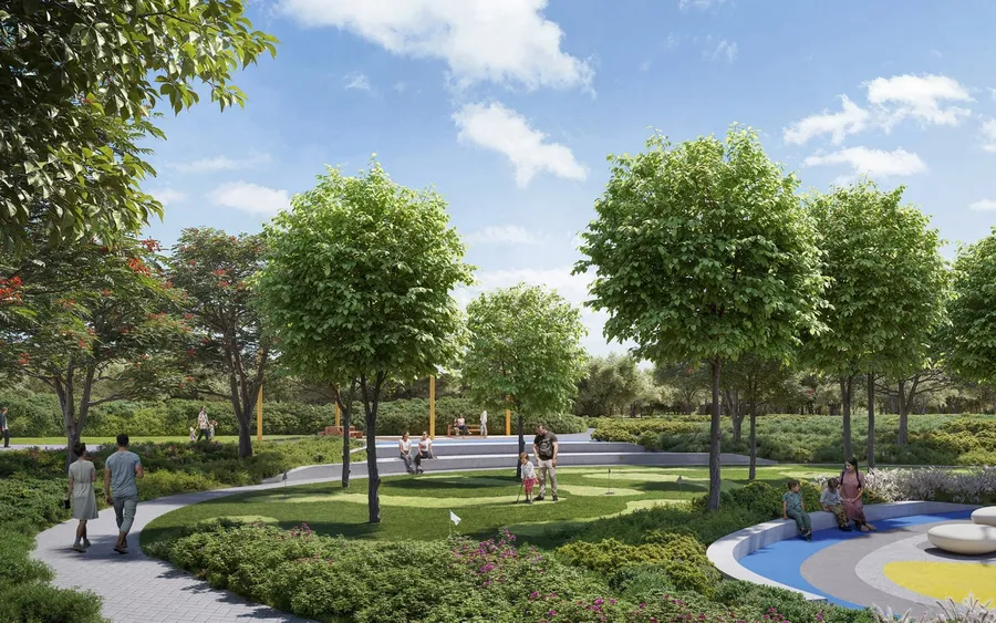 Golf Putting Green at Vida Residences Hillside.