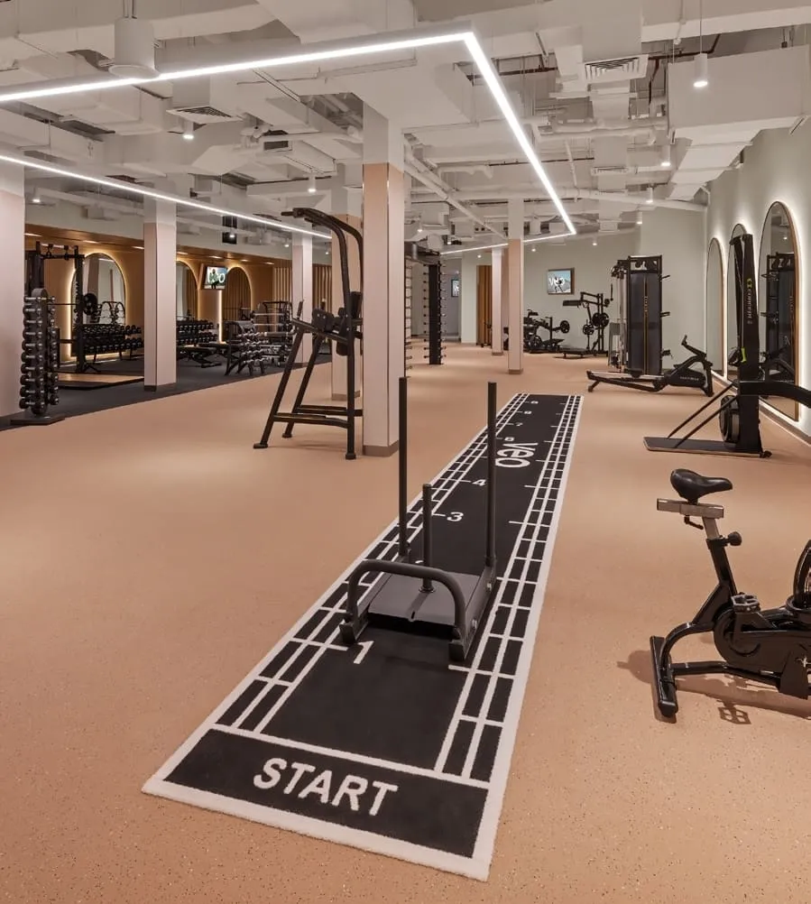Indoor & Outdoor Gym at Vida Residences Hillside.