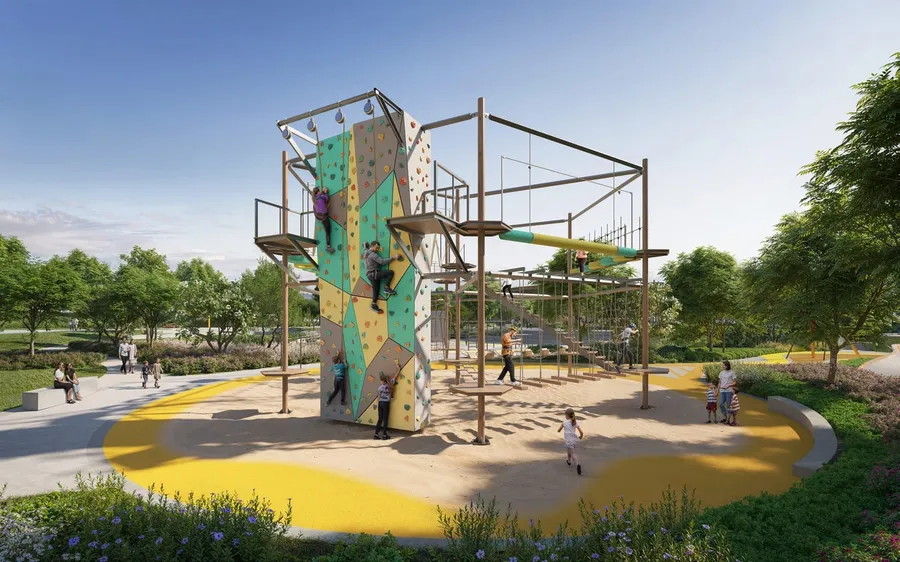 Rope Course at Vida Residences Hillside.