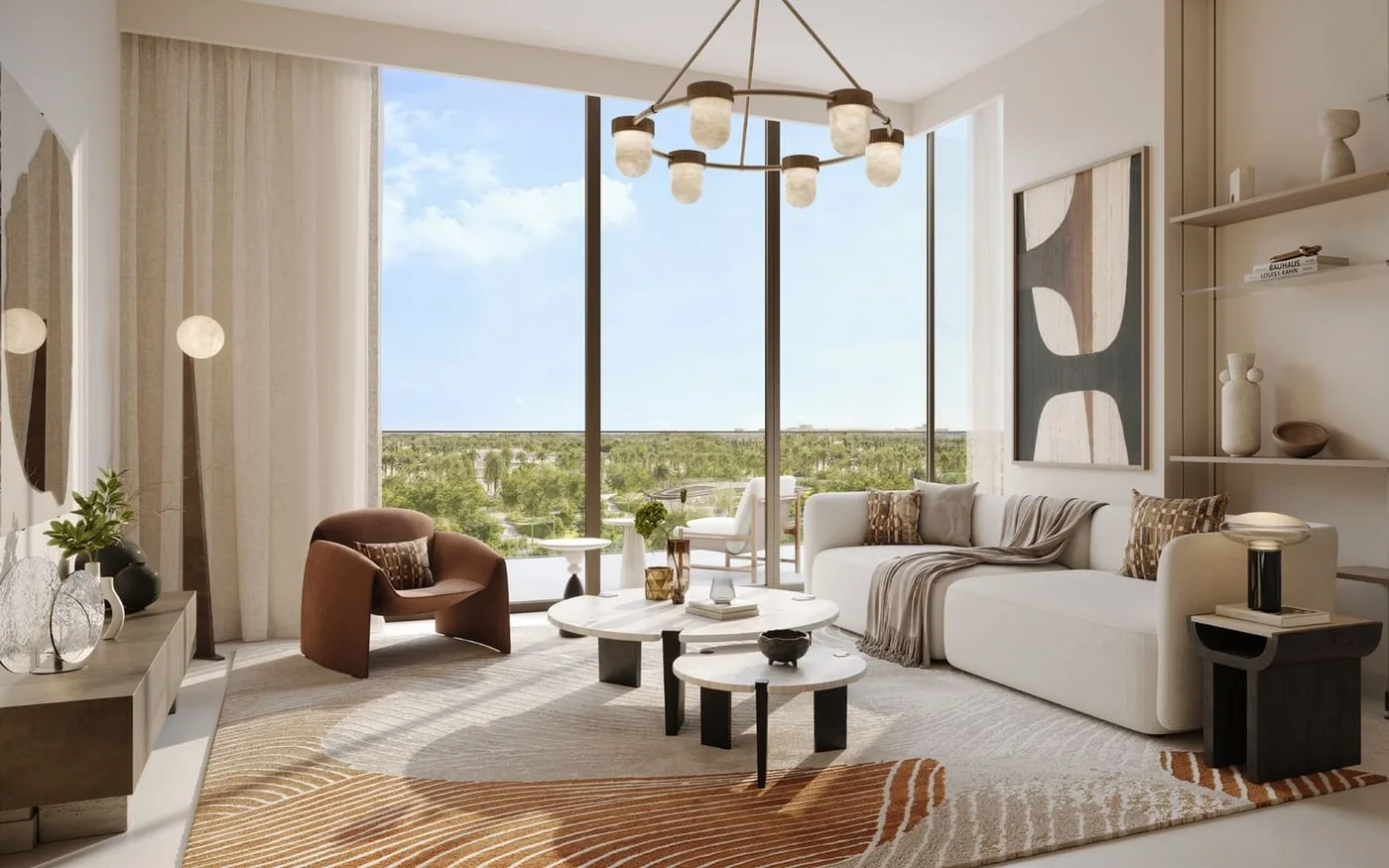 Interior render at Vida Residences Hillside.