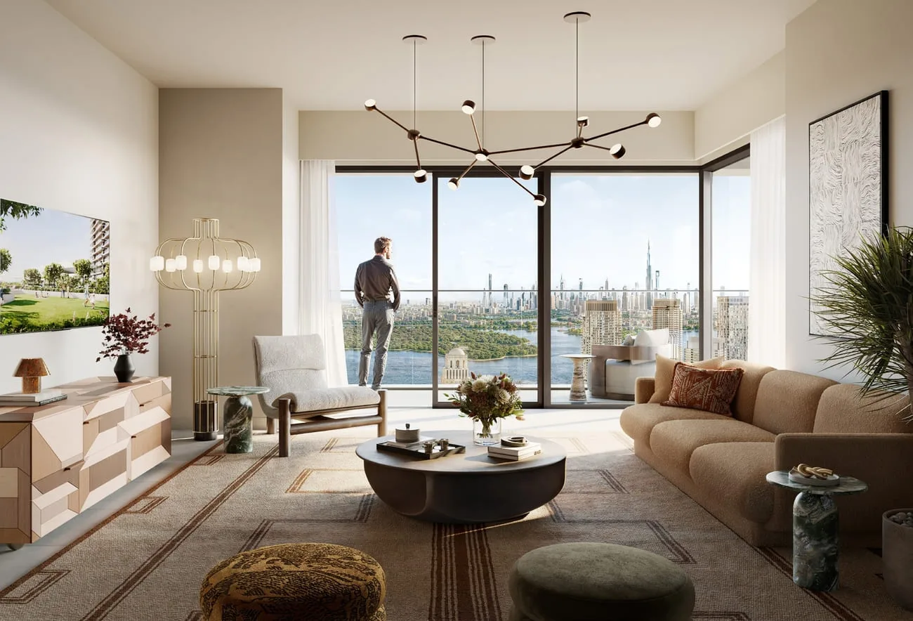 Interior render at Altan.