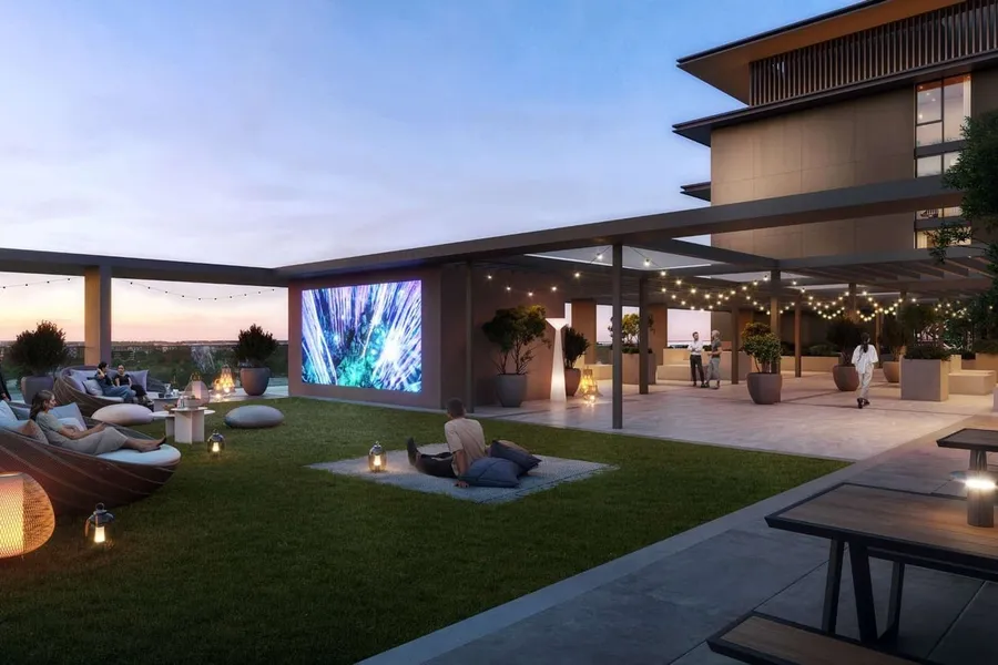 Outdoor Cinema at Parkwood Emaar.