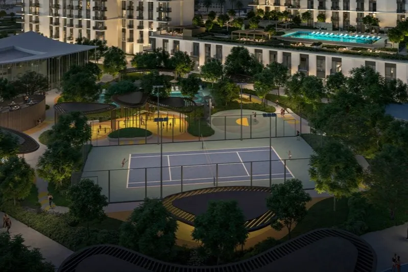 Sports Courts & Jogging Tracks at Hillsedge.
