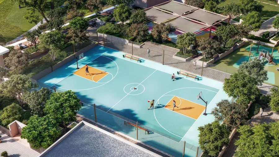 Sports Courts at Golf Point.