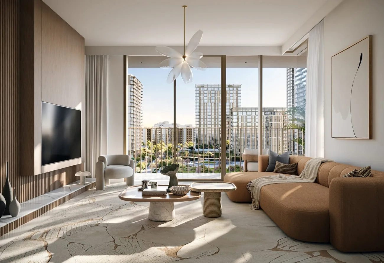 Interior render at Valo.