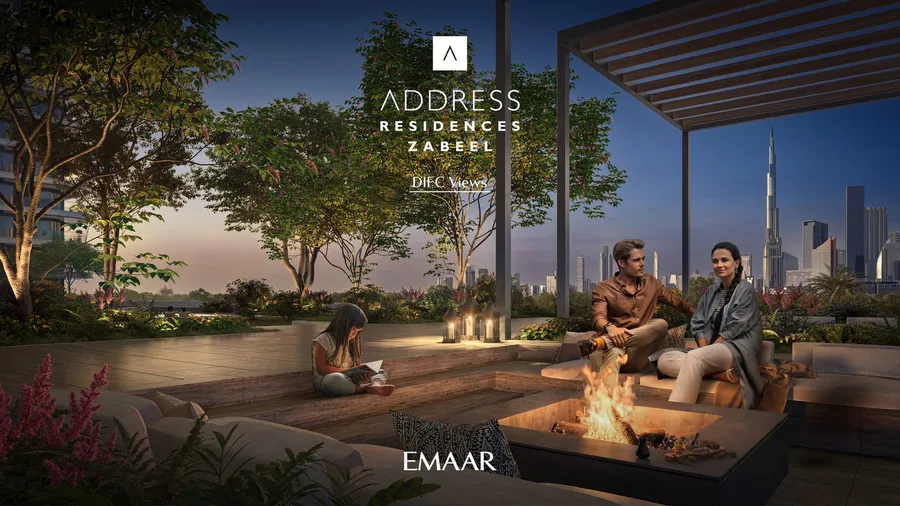 Barbeque Communal Pods at Address Residences Zabeel.