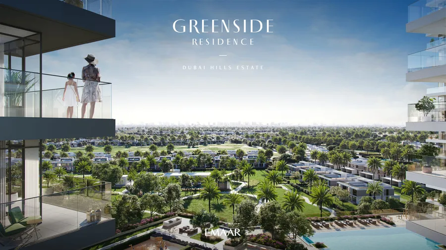 Landscaped Podium Deck at Greenside Residence.