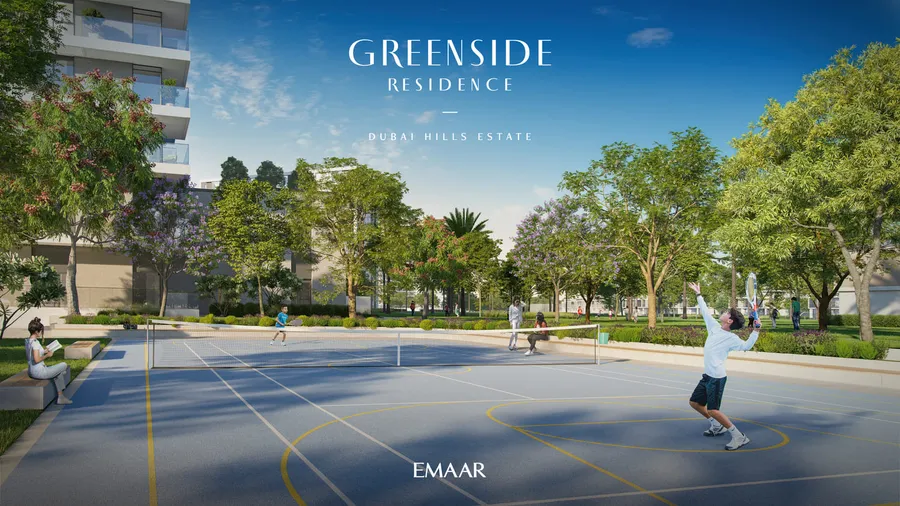 Sport Courts at Greenside Residence.
