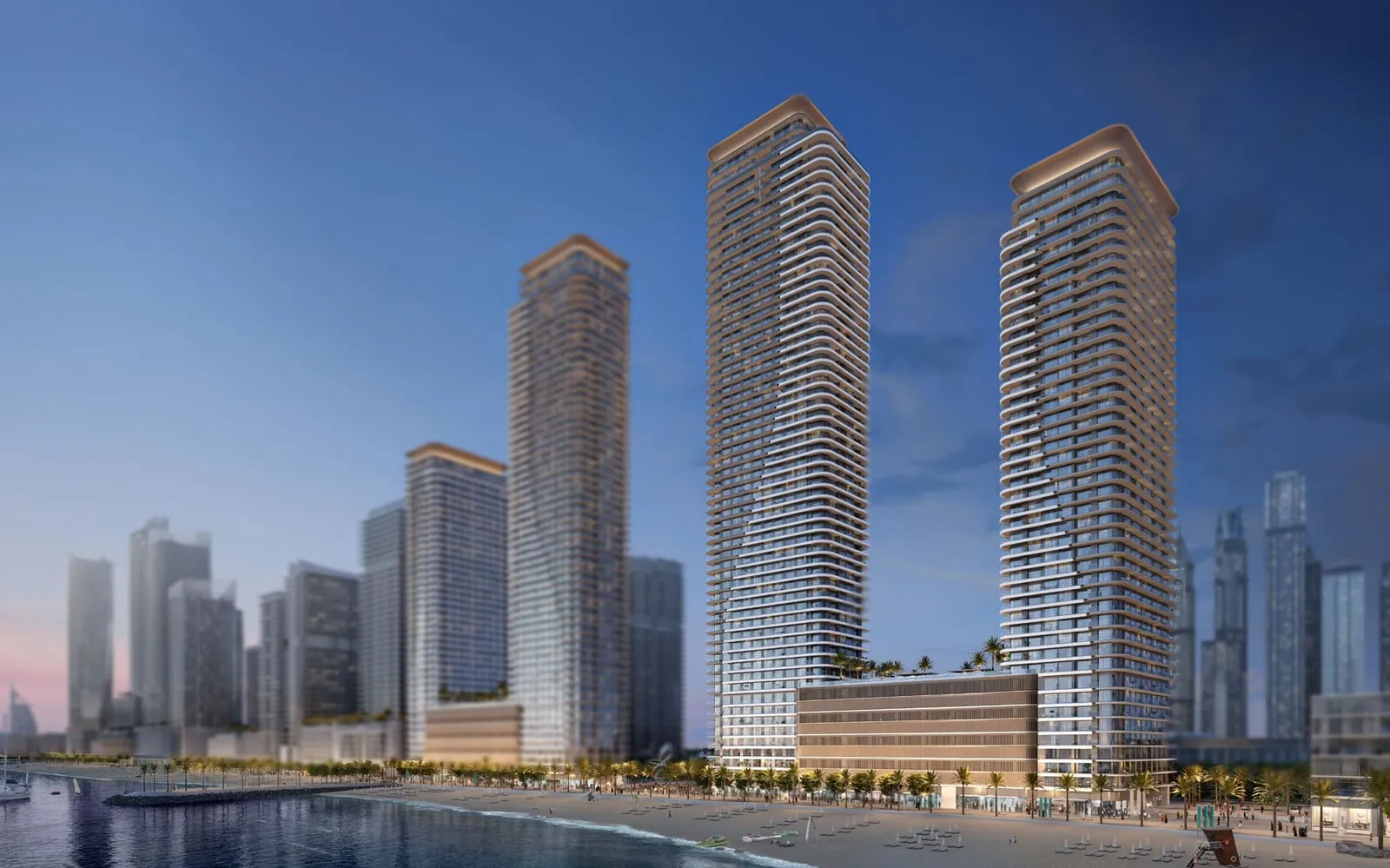 Bayview by Address Resorts, Emaar Beachfront · render 1