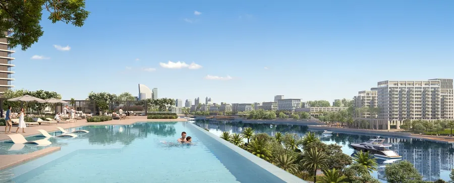 Infinity Pool & Sun Deck at Creek Waters 2.