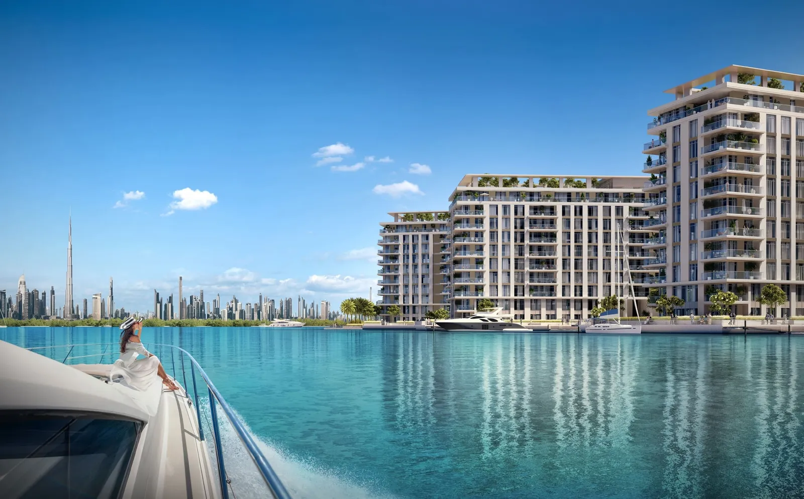 The Cove II, Dubai Creek Harbour · render 3
