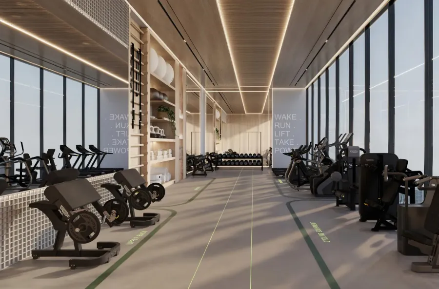 Indoor & Outdoor Gym at Samana Hills South Haven.