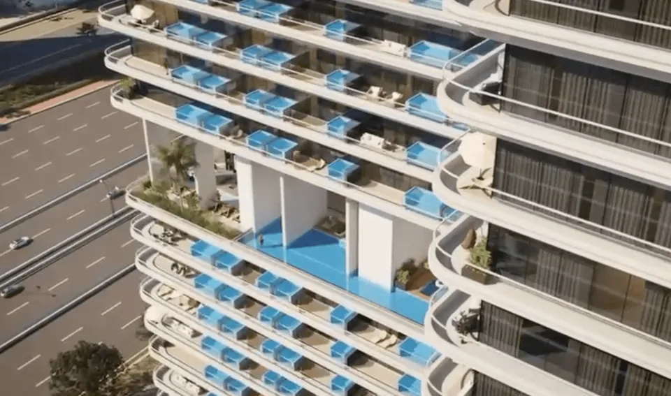 Ivy Gardens 2 by Samana, Dubai Land Residence Complex (DLRC) · render 3