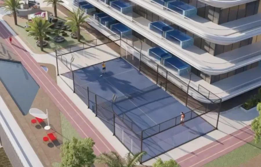 Basketball Court at Ivy Gardens 2 by Samana.
