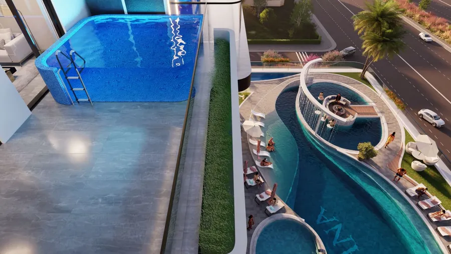 Apartments With Private Pools at Samana Manhattan 2.