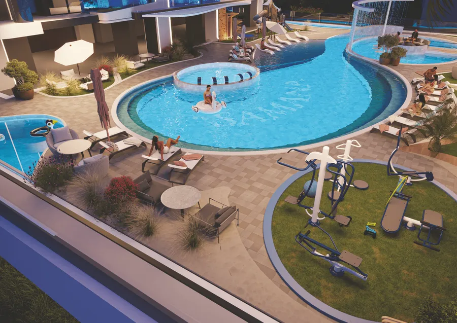 Outdoor Sitting Lounge at Samana Manhattan 2.